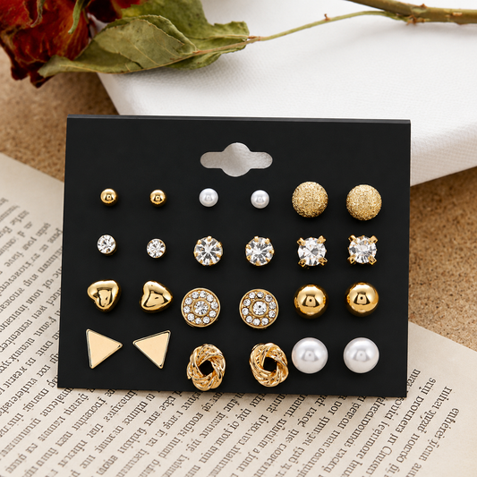 MJ-ER-219 Earrings Combo Set