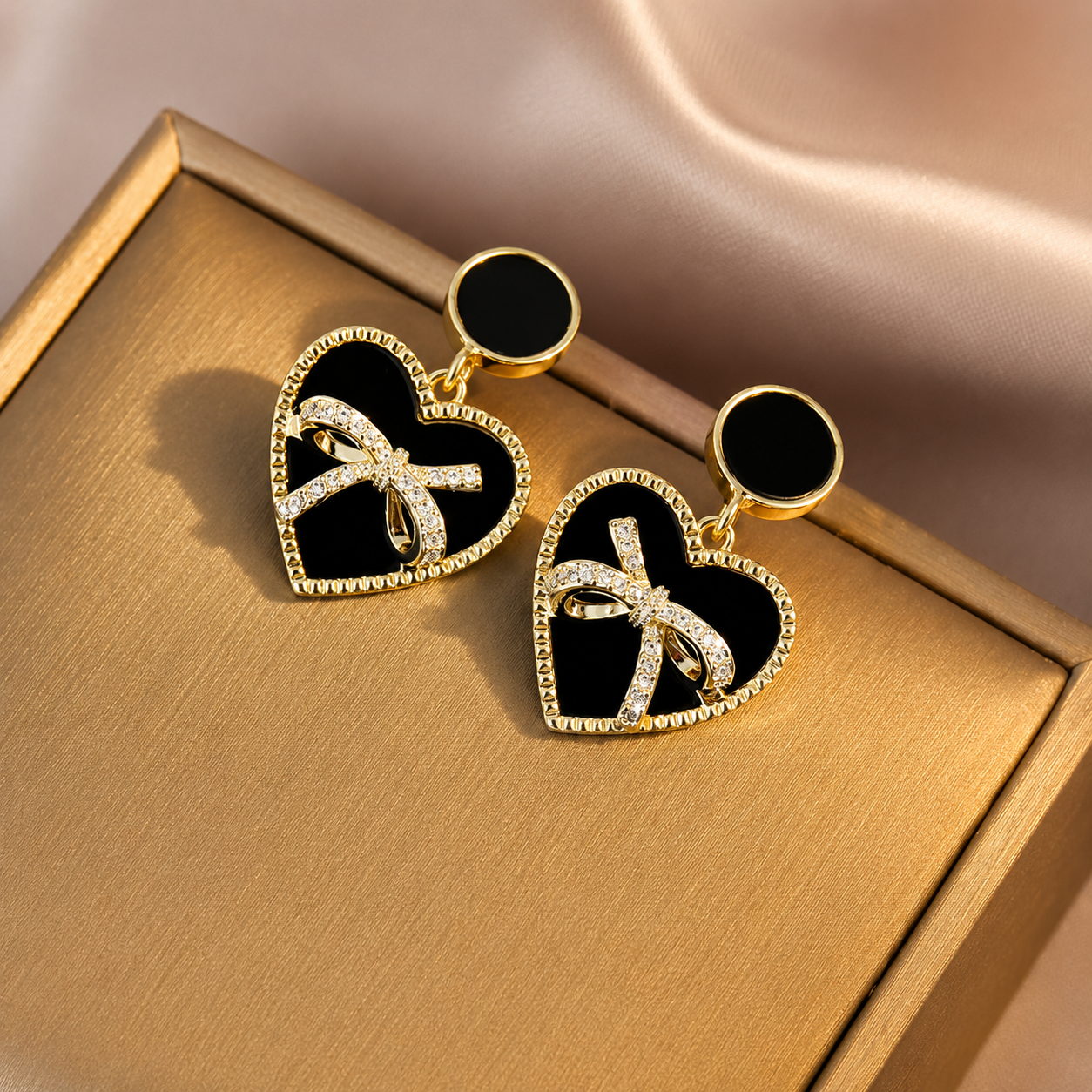 MJ-ER-650 Heart Earrings